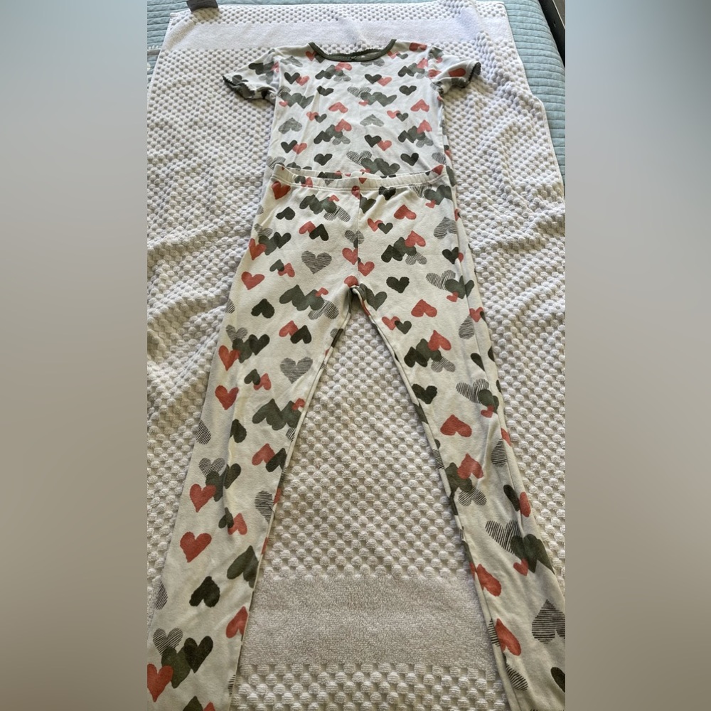 Heart shape pajamas